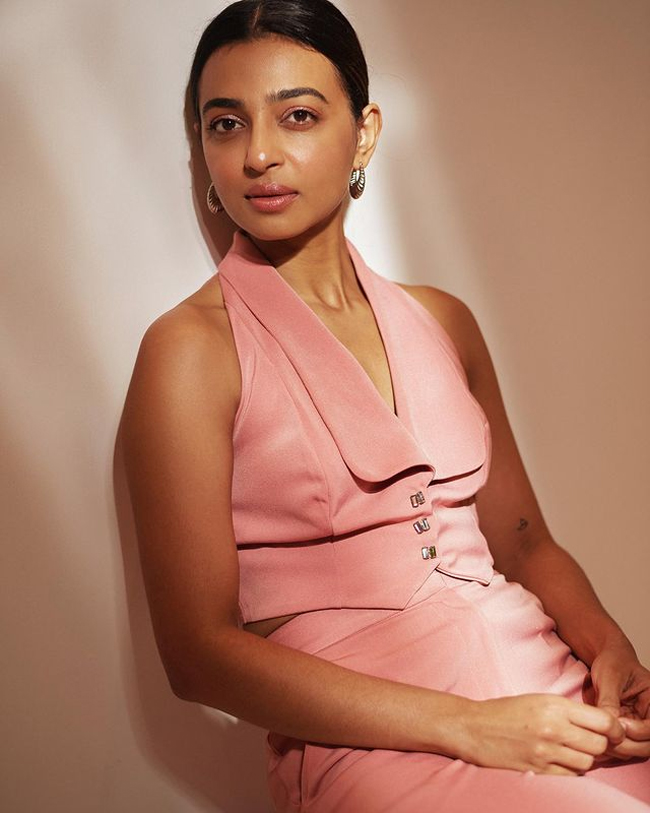 Staggering Clicks Of Radhika Apte in Designer Outfit